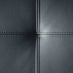 Aster Night Blue Modular Left Chaise Lounge - Black Legs