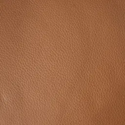 Lennox Savannah Brown Leather 3-Seater Sofa - Black Legs