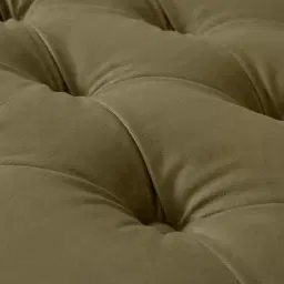 Vogue Olive Green Velvet Ottoman