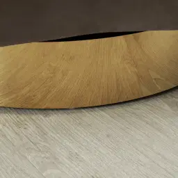 Kelly Mushroom Velvet Swivel Chair - Gold Legs