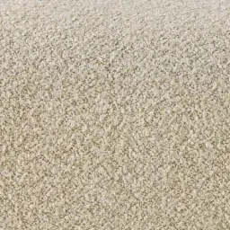 Summerton Pearl Beige Fabric King Bed - Toffee Brown Ash