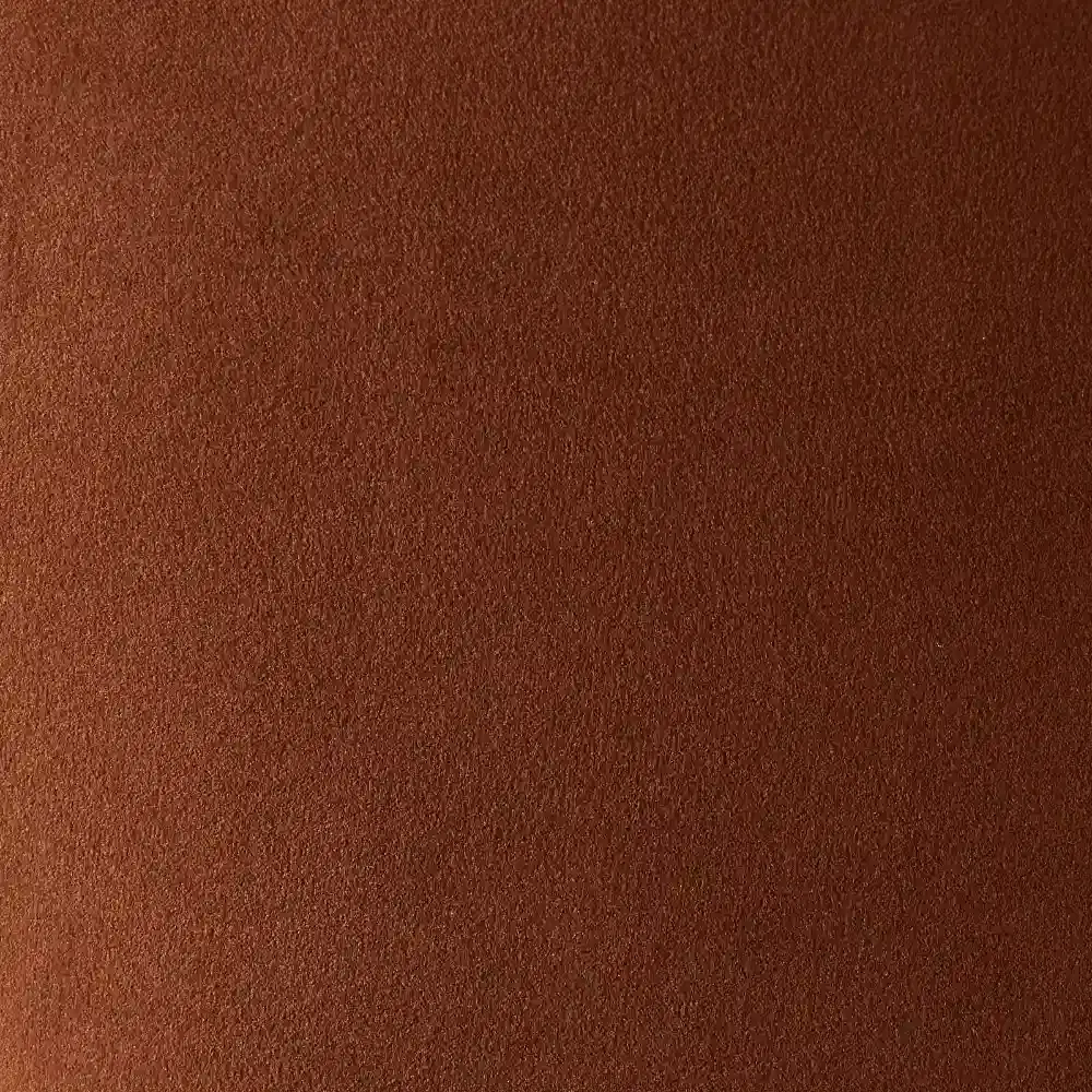 Antonia Copper Brown Velveteen Fabric Swivel Dining Chair