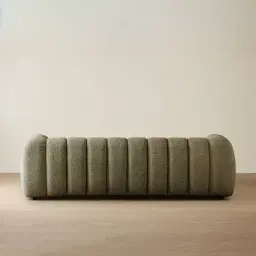 Gabriella Winter Moss 3-Seater Woven Fabric Sofa