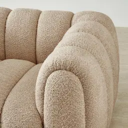 Gabriella Antelope Woven Fabric Occasional Chair