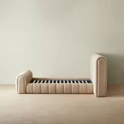 Gabriella Antelope Fabric King Bed