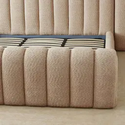 Gabriella Antelope Fabric King Bed