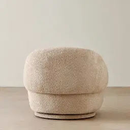 Verage Antelope Woven Fabric Swivel Occasional Chair