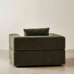 Riviera III Winter Moss Woven Fabric Occasional Chair