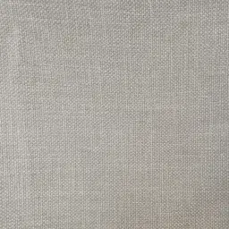 Riviera III Chalk White Chenille Fabric Sofa - Rectangular Ottoman