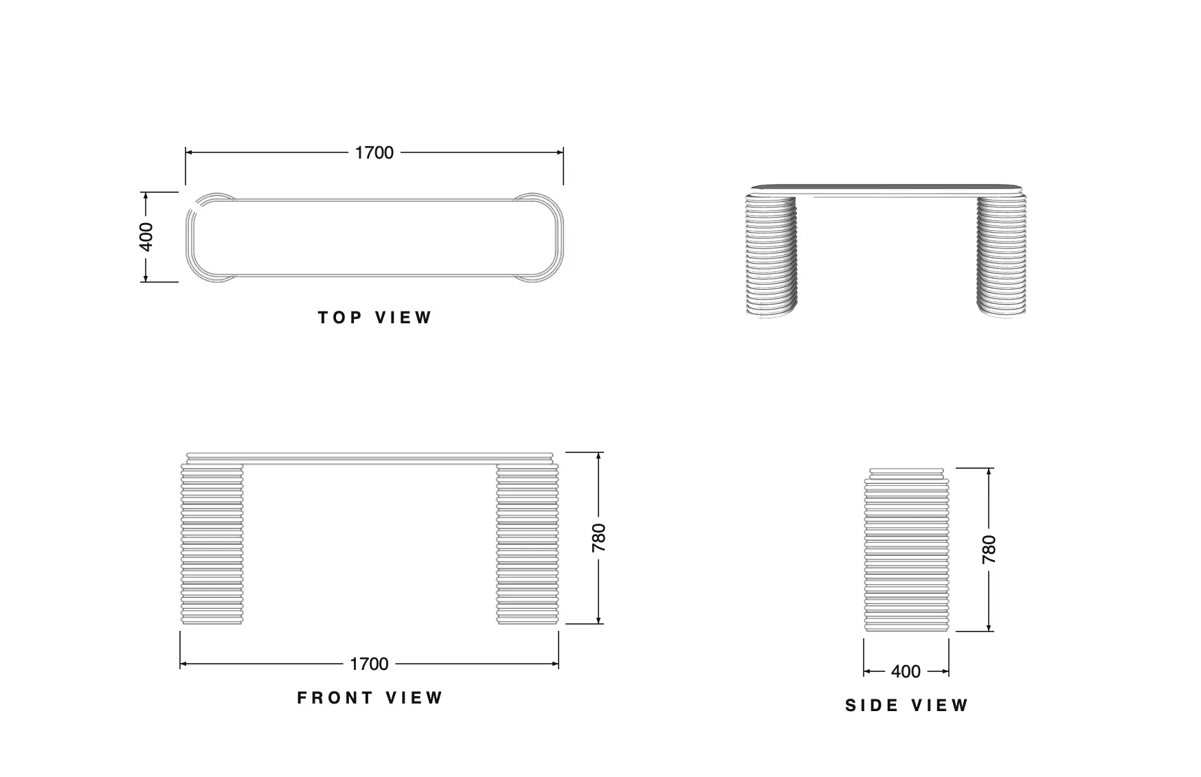 OPHELIA CONSOLE TABLE